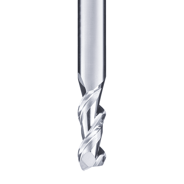 HSC-End mill 2F ZR · right helix - right cutting