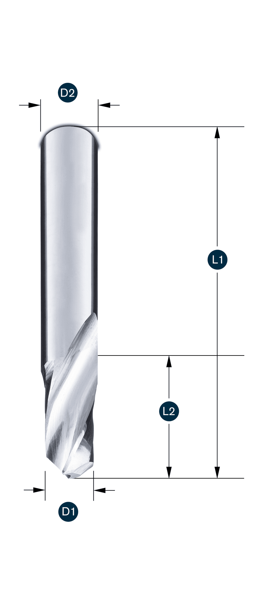 SHARP-LINE Fräser Z1 ZR · rechtsdrall - rechtsschneidend