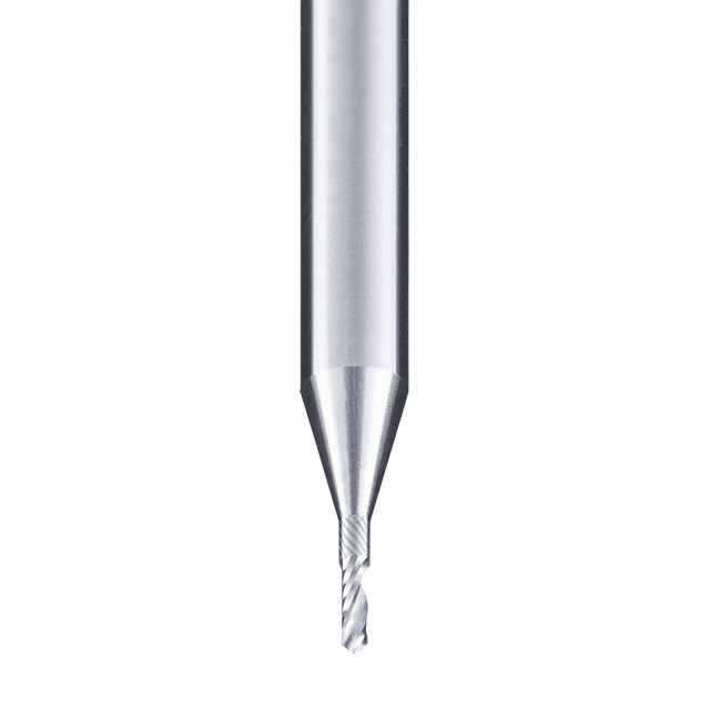 Mini-HSC-End mill 1F · right helix - right cutting