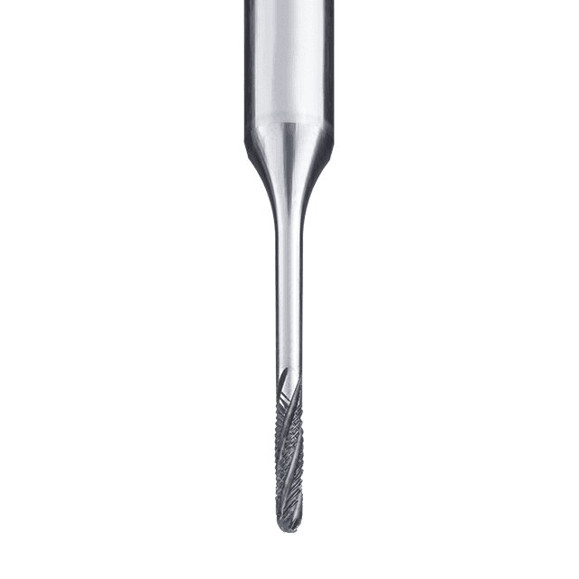 Zirkonator-ball end mill F4, DIP-coated