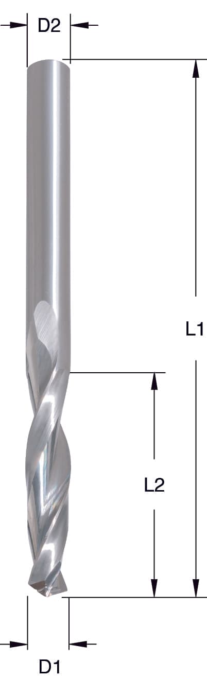 SHADOW-DRILL Z2 rechtsdrall - rechtsschneidend