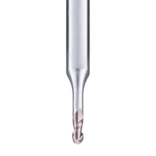 Ball end mill 2F for Titanium