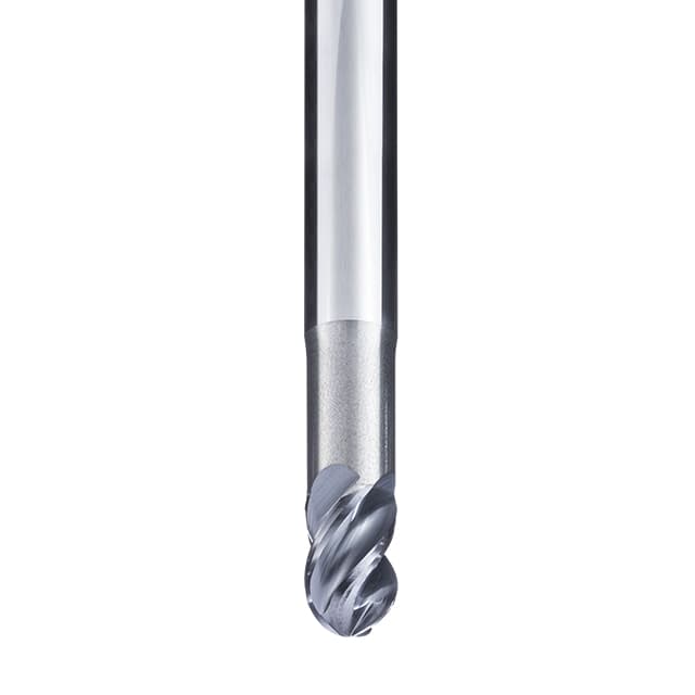 HSC-Ball end mill 4F for hardened steel up to 72 HRC
